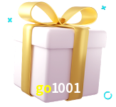 Receba seus bônus de boas-vindas no go1001